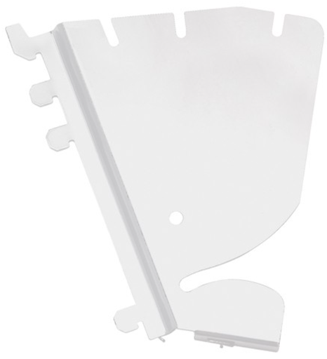 [WS-HBBA] Quantum Wall Systems Adjustable Bracket Pair, Oyster White, 1 pair