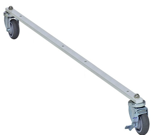 [WS-DSMOB] Quantum Wall System Mobile Kits, Bar for Double Sided Unit, Oyster White