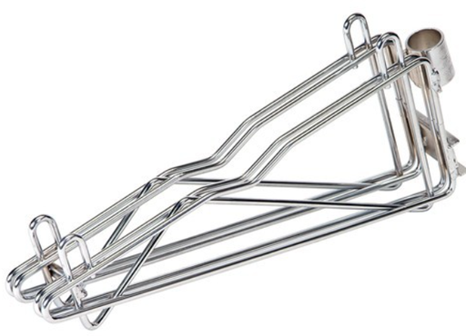 [DCB14] Quantum Multiple Shelf Wall Mount, Double Post Mount Bracket, 14"