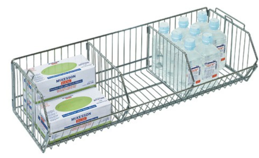 [1448BC] Quantum Modular Shelf Basket, 14"W x 48"L x 9"H, Chrome