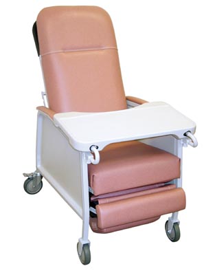[D574-R] Drive Medical 3 Position Recliner, Rosewood