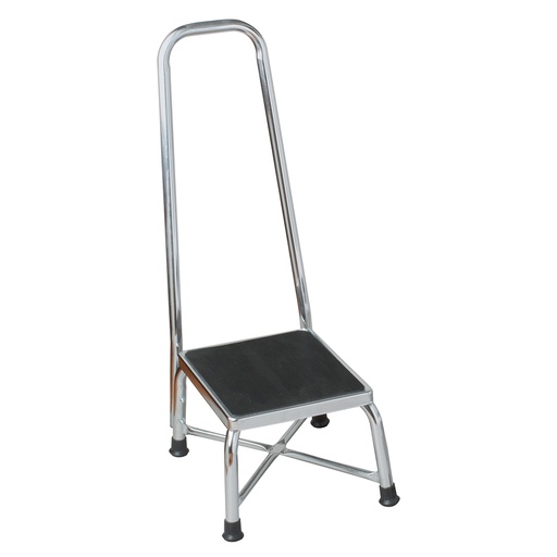 [4348] Dukal Tech-Med Bariatric feet Stool with Handrail, 1/Pack