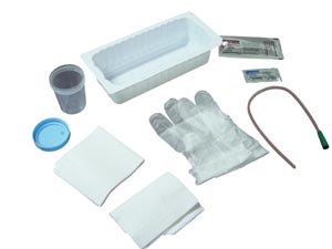 [AS870] Amsino Amsure® Urethral Catheter Tray, 14FR Urethral PVC Catheter, Sterile &amp; Latex Free