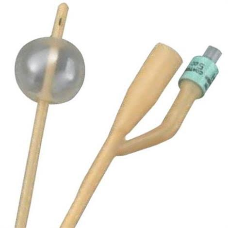 [123614A] Bard Medical Bardia 14 Fr 30 cc Coated Latex Foley Catheters, 12/Case