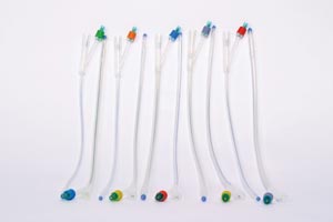 [AS42018S] Amsino Amsure® Foley Catheter, 100% Silicone, 18FR x 30cc Balloon, Two-Way, Sterile, (LF)