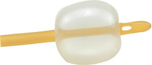 [AS42018] Amsino Amsure® Foley Catheter, 18FR 2-Way Silicone Coated Latex, 30cc Balloon