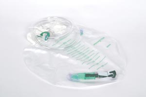 [154002] Bard Urine Drainage Bag, Anti-Reflux Chamber, 2000mL Capacity, Latex Free (LF)