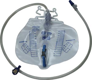 [AS326] Amsino Amsure® Urinary Drainage Bag, 2000mL, Universal Double-Hook &amp; Rope Hanger