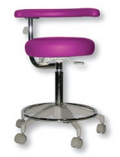 [VLA-R83] Crown Seating Assistant Stool, Round Seat