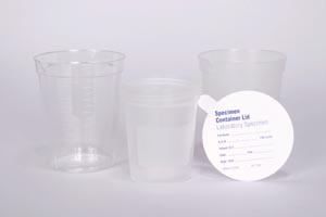 [M4651] Medegen Non-Sterile Specimen Container, 4 oz