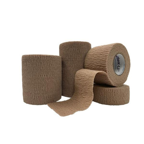 [9200S-024] Andover Coflex 2 inch x 5 Yd. Cohesive Latex Free Sterile Foam Self-Adherent Wrap Bandage, Tan, 36/Case