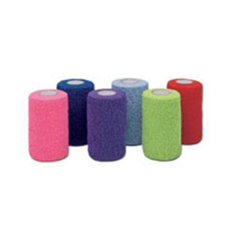 [9200CP-036] Andover Coflex 2 inch x 5 Yd. Cohesive Latex Free Foam Self-Adherent Wrap Bandage, Colorpack, 36/Case