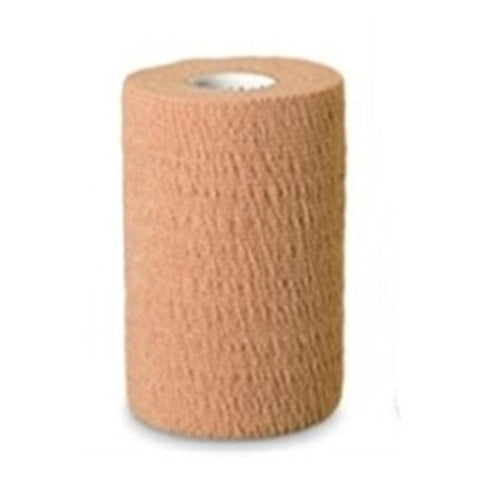 [9150TN-048] Andover Coflex 1.5 inch x 5 Yd. Cohesive Latex Free Foam Self-Adherent Wrap Bandage, Tan, 48/Case