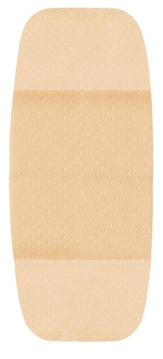 [1265033] Nutramax First Aid® Sheer Adhesive Bandage, 2" x 4", 10/bx