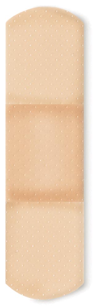 [1275033] Nutramax First Aid® Sheer Adhesive Bandage, ¾" x 3", 100/bx