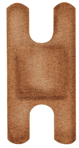 [1637000] Nutramax First Aid® Flexible Knuckle Adhesive Bandage, 3", Bulk