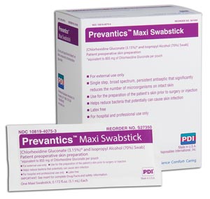 [S41950] PDI Prevantics™Maxi Swabstick, 3.25" x 8"