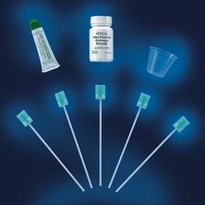 [12246] Avanos Ready Care Dentaswab Oral Swab, Dentrifrice, Mint Flavor, NS, Disposable, 250 bx