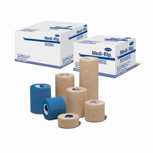 [25830000] Hartmann USA Medi-Rip® Self-Adherent Bandage, 3" x 5 yds, Non-Sterile, Team Pack, Tan, 16 cs