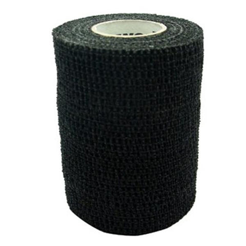 [3720BK-024] Andover Powerflex 2 inch x 6 Yd. Cohesive Self-Adherent Wrap Bandage, Black, 24/Case