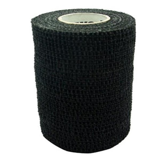 [3730BK-016] Andover Powerflex 3 inch x 6 Yd. Cohesive Self-Adherent Wrap Bandage, Black, 16/Case