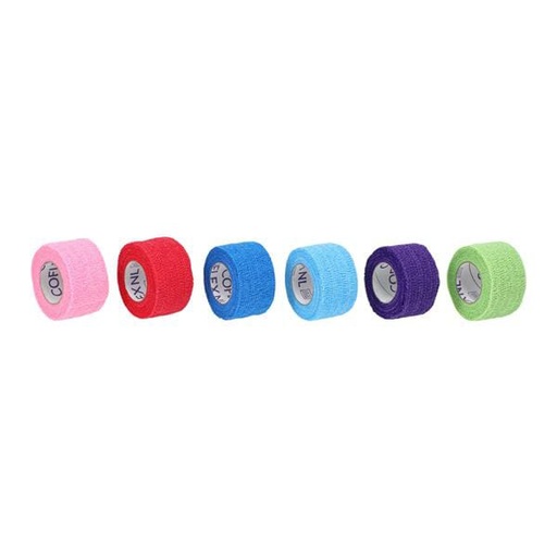 [5150CP-048] Andover Coflex NL 1.5 inch x 5 Yd. Flexible Cohesive Self-Adherent Wrap Bandage, Colorpack, 48/Case