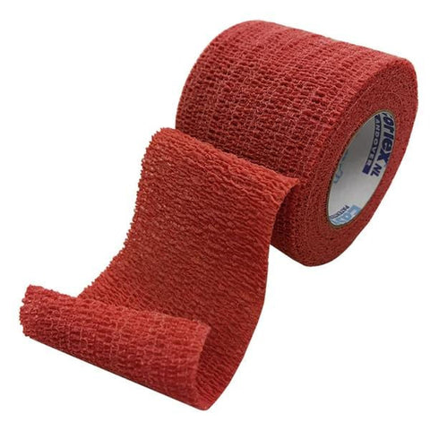 [5150RD-048] Andover Coflex NL 1.5 inch x 5 Yd. Flexible Cohesive Self-Adherent Wrap Bandage, Red, 48/Case