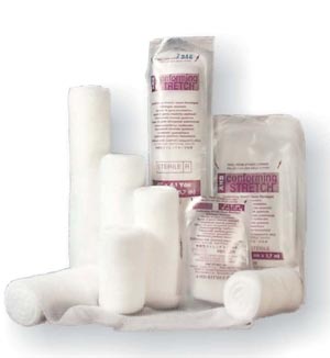 [D306] Amd Medicom Distech Conforming Bandage, 3" x 4.1 yds, White, Sterile, 12 bg