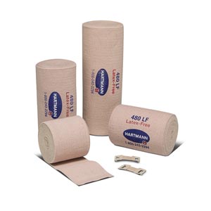 [39600000] Hartmann USA Deluxe® 480® LF Elastic Bandages, 6" x 5 yds, 10 pk