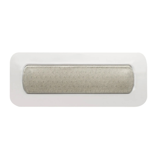 [498600] Molnlycke Mepilex 4 inch x 12 inch Silver Foam Border Post-Op Ag Dressings, Tan, 25/Case