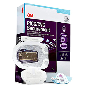 [1879-2100] 3M Health Care 4 x 61/8 inch PICC/CVC Securement Device + Tegaderm Chg IV Securement Dressing, 80/Case