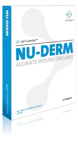 [AWD408] Acelity Nu-Derm™ Alginate Wound Dressing, 4&quot; x 8&quot;