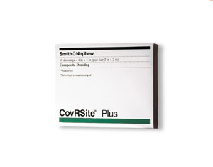 [59715100] Smith & Nephew Covrsite® Plus Composite Dressing, 6" x 6", 10/pkg