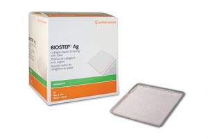 [66800122] Smith & Nephew Biostep™ Collagen Dressing, Collagen, 4" x 4", BIOSTEP AG