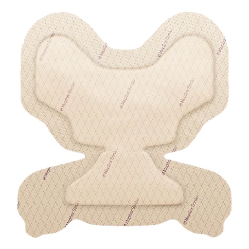 [282790] Molnlycke Mepilex 8.7 inch x 9.1 inch Foam Border Heel Dressings, Tan, 30/Case