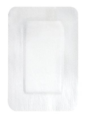 [89166] Integra Lifesciences Dudress® Film Top Barrier Island Dressing, 6" x 6", Sterile, 25/bx