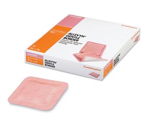 [66800279] Smith & Nephew Allevyn™ Gentle Border Gel Dressing, 5" x 5"