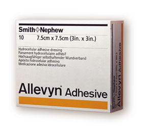 [66020043] Smith & Nephew Allevyn™ Adhesive Dressing, 3" x 3"