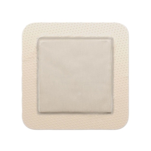 [395490] Molnlycke Mepilex 6 inch x 6 inch Silver Foam Border Ag Antimicrobial Dressings, 50/Case