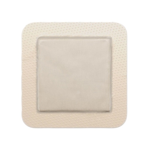 [395490] Molnlycke Mepilex 6 inch x 6 inch Silver Foam Border Ag Antimicrobial Dressings, 50/Case