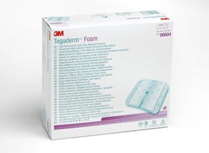 [90604] 3M™ Tegaderm™ Foam Dressing - Nonadhesive, 3½" x 3½"