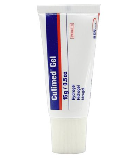 [7261001] BSN Medical Cutimed Transparent Amorphous Hydrogel, 0.5 oz (15g) Tube, 10/bx