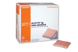 [66020977] Smith & Nephew Allevyn™ AG Non-Adhesive Hydrocellular Dressing, 2" x 2"