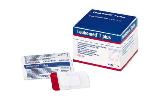 [7238201] BSN Medical Leukomed T Plus Waterproof Transparent Sterile Dressing, 3.1" x 4", 50/bx