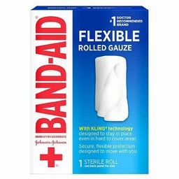 [116137] J&amp;J Band-Aid® First Aid Rolled Gauze, 2&quot; x 2-1/2 yds, Sterile, 48/cs