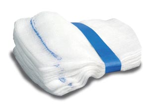[9464S] Integra Lifesciences Dupaque X-ray Detectable Sponge, 4" x 4", 16-Ply, Sterile, 128 trays