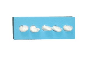 [63401-P] Dukal Cherry Sponges, C-5 Holder, Sterile 5s, 40 pk