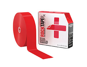 [RCT100-RD-RX] RockTapeRx Kinesiology Tape, Bulk, 2" x 105ft, Red, Latex Free