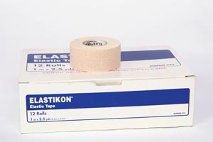 [005172] J&J Elastikon™ Elastic Tape, 1" x 2½ yds (5 yds stretched)