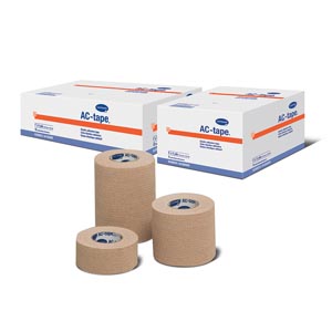 [64300000] Hartmann USA AC-Tape ® LF Adhesive Tape, 3" x 5 yds, 4 rl, 12 cs
